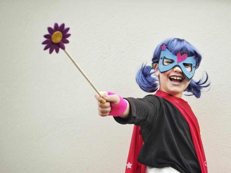 Child super hero